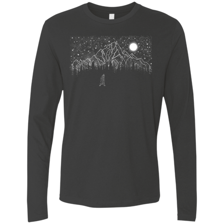 T-Shirts Heavy Metal / S Lurking in The Night Men's Premium Long Sleeve