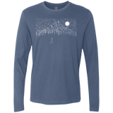 T-Shirts Indigo / S Lurking in The Night Men's Premium Long Sleeve