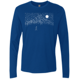 T-Shirts Royal / S Lurking in The Night Men's Premium Long Sleeve