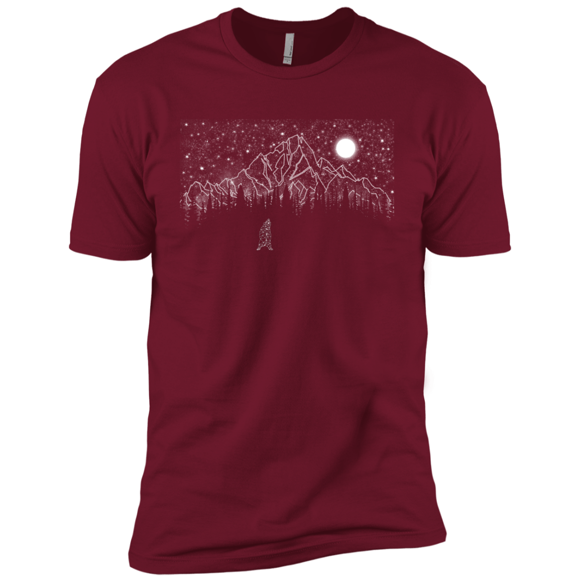 T-Shirts Cardinal / X-Small Lurking in The Night Men's Premium T-Shirt