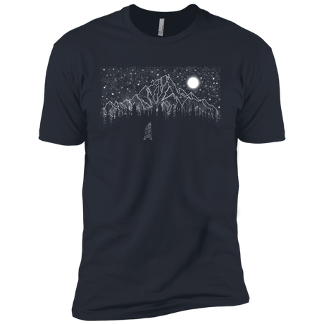 T-Shirts Indigo / X-Small Lurking in The Night Men's Premium T-Shirt