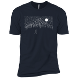 T-Shirts Midnight Navy / X-Small Lurking in The Night Men's Premium T-Shirt