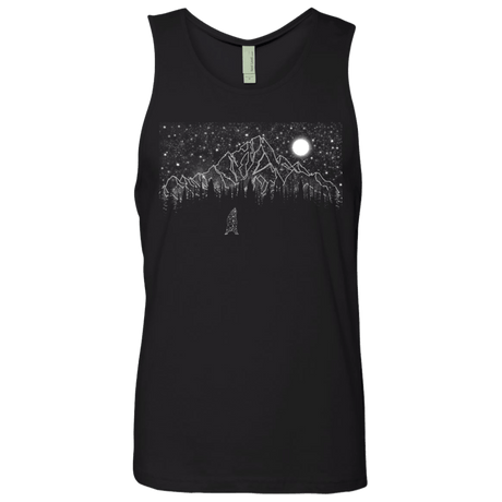 T-Shirts Black / S Lurking in The Night Men's Premium Tank Top