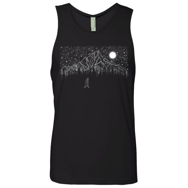 T-Shirts Black / S Lurking in The Night Men's Premium Tank Top