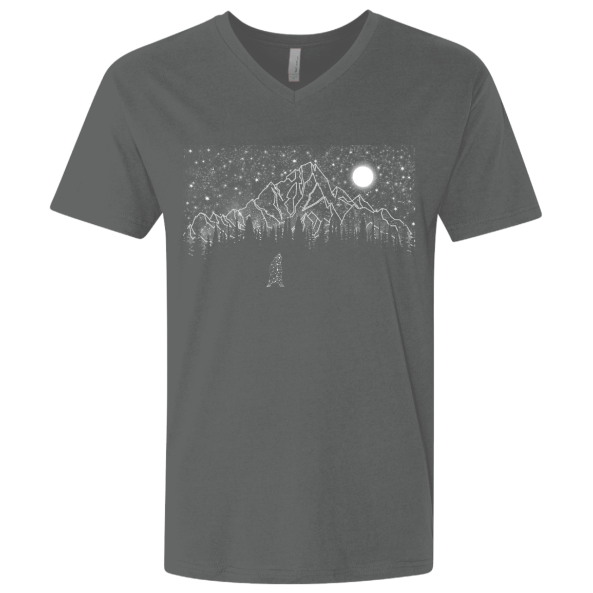T-Shirts Heavy Metal / X-Small Lurking in The Night Men's Premium V-Neck