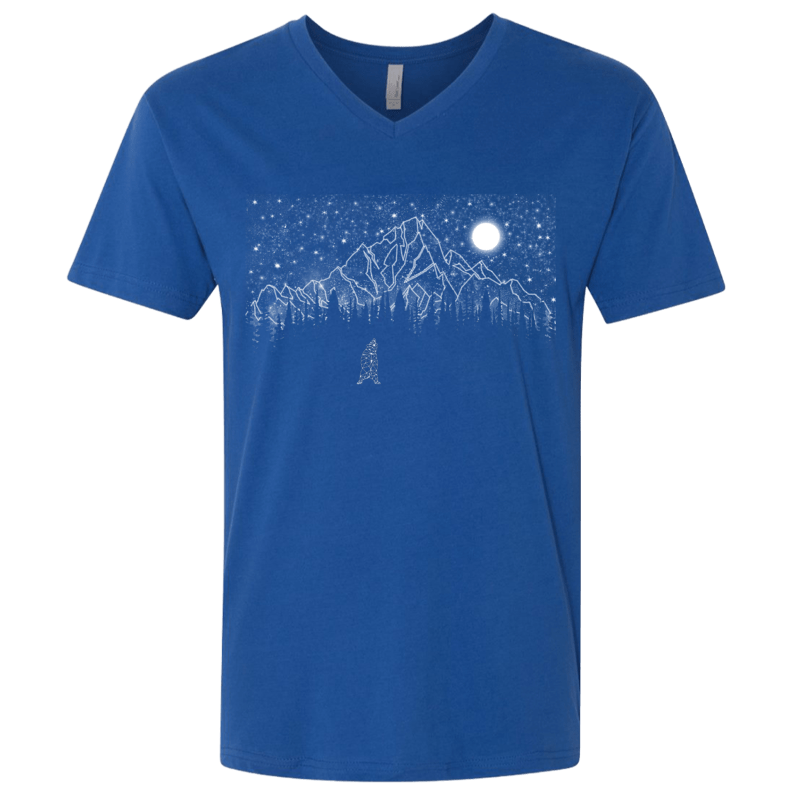 T-Shirts Royal / X-Small Lurking in The Night Men's Premium V-Neck