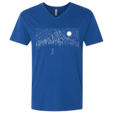 T-Shirts Royal / X-Small Lurking in The Night Men's Premium V-Neck