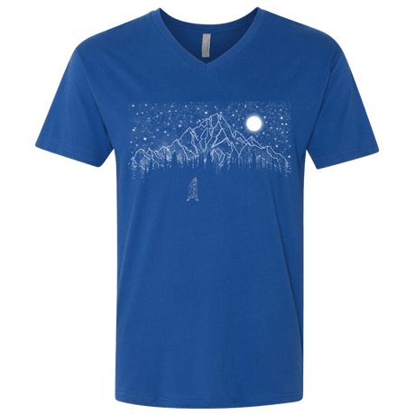 T-Shirts Royal / X-Small Lurking in The Night Men's Premium V-Neck