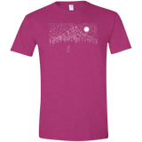 T-Shirts Antique Heliconia / S Lurking in The Night Men's Semi-Fitted Softstyle