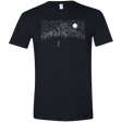 T-Shirts Black / X-Small Lurking in The Night Men's Semi-Fitted Softstyle