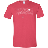 T-Shirts Heather Red / S Lurking in The Night Men's Semi-Fitted Softstyle