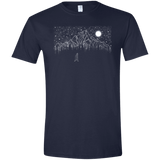 T-Shirts Navy / X-Small Lurking in The Night Men's Semi-Fitted Softstyle