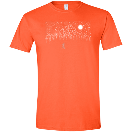 T-Shirts Orange / S Lurking in The Night Men's Semi-Fitted Softstyle