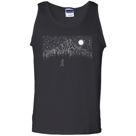 T-Shirts Black / S Lurking in The Night Men's Tank Top