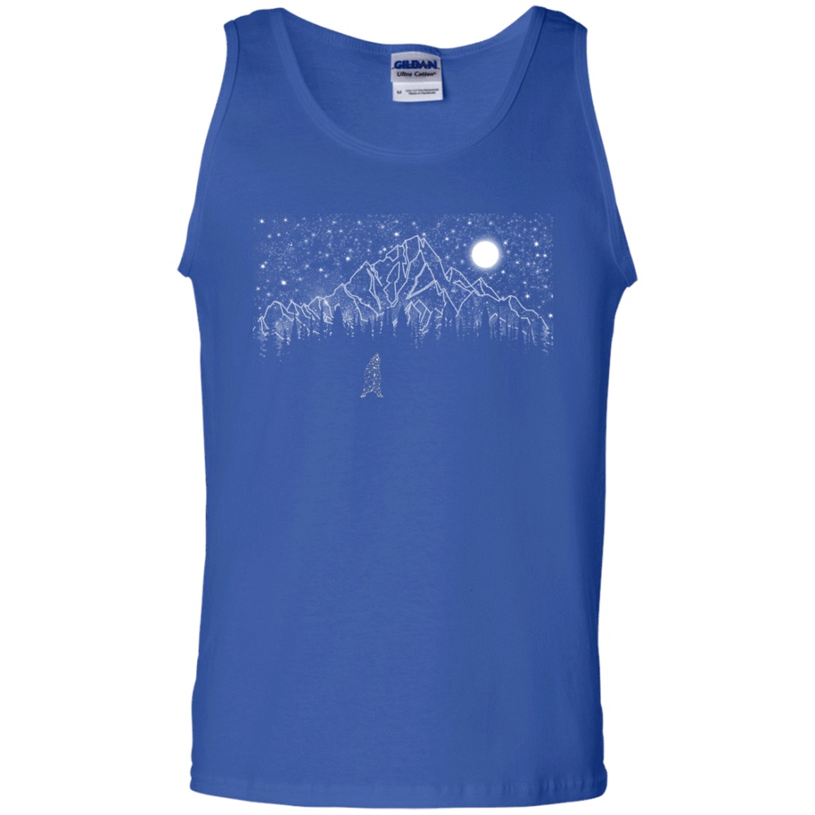 T-Shirts Royal / S Lurking in The Night Men's Tank Top