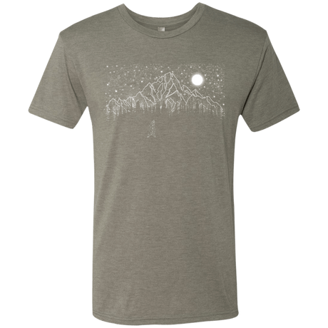 T-Shirts Venetian Grey / S Lurking in The Night Men's Triblend T-Shirt
