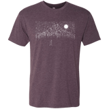 T-Shirts Vintage Purple / S Lurking in The Night Men's Triblend T-Shirt