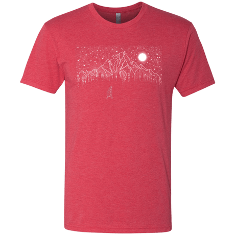 T-Shirts Vintage Red / S Lurking in The Night Men's Triblend T-Shirt