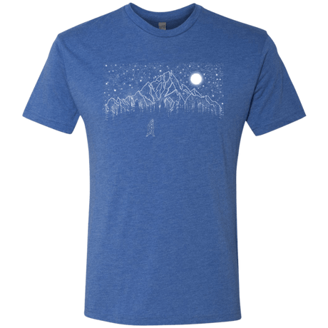 T-Shirts Vintage Royal / S Lurking in The Night Men's Triblend T-Shirt