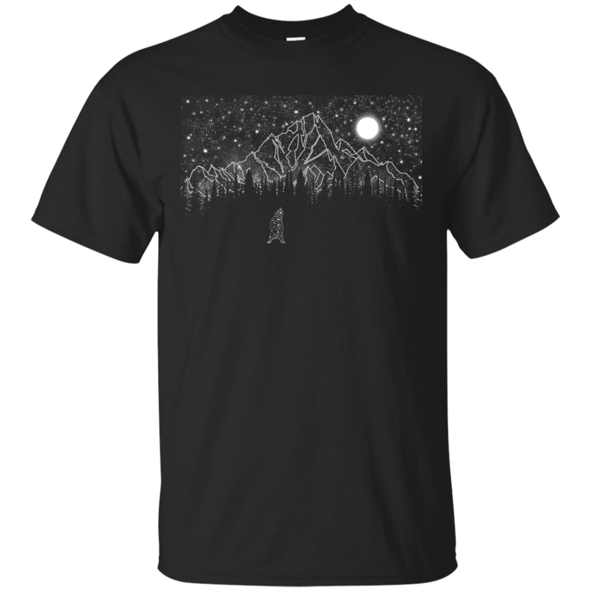 T-Shirts Black / S Lurking in The Night T-Shirt