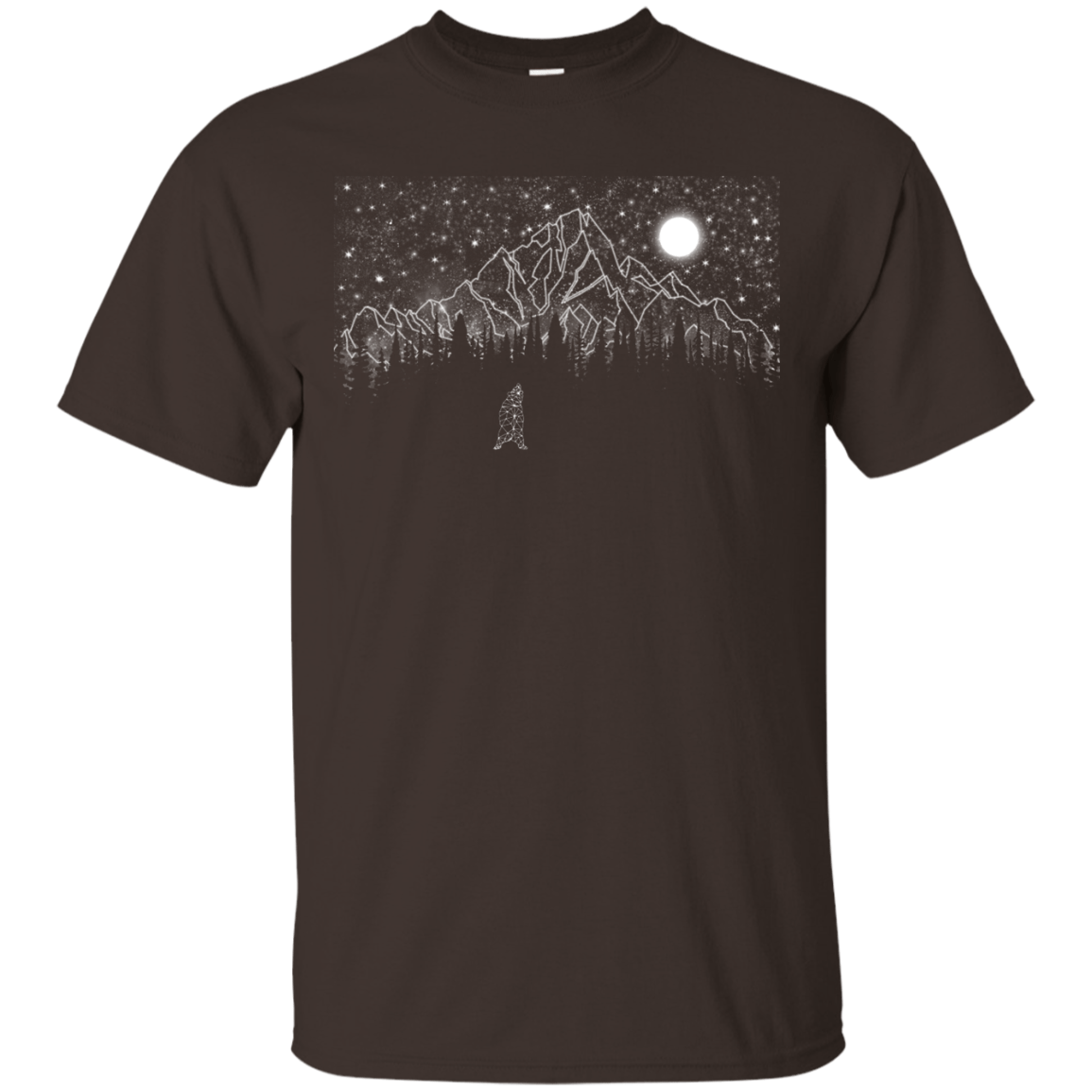 T-Shirts Dark Chocolate / S Lurking in The Night T-Shirt