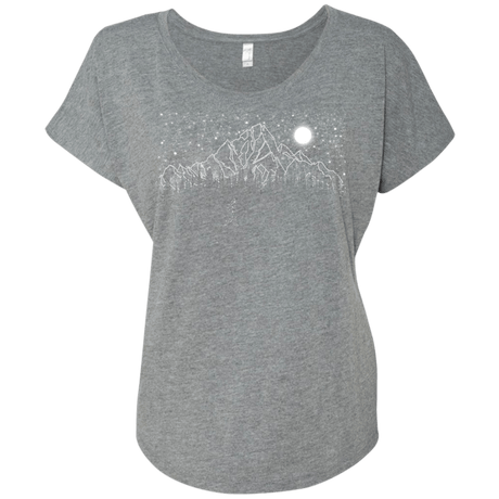 T-Shirts Premium Heather / X-Small Lurking in The Night Triblend Dolman Sleeve