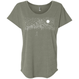 T-Shirts Venetian Grey / X-Small Lurking in The Night Triblend Dolman Sleeve