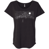 T-Shirts Vintage Black / X-Small Lurking in The Night Triblend Dolman Sleeve