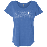 T-Shirts Vintage Royal / X-Small Lurking in The Night Triblend Dolman Sleeve