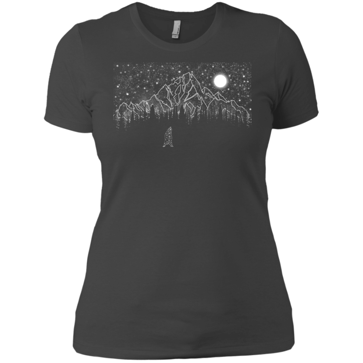 T-Shirts Heavy Metal / X-Small Lurking in The Night Women's Premium T-Shirt
