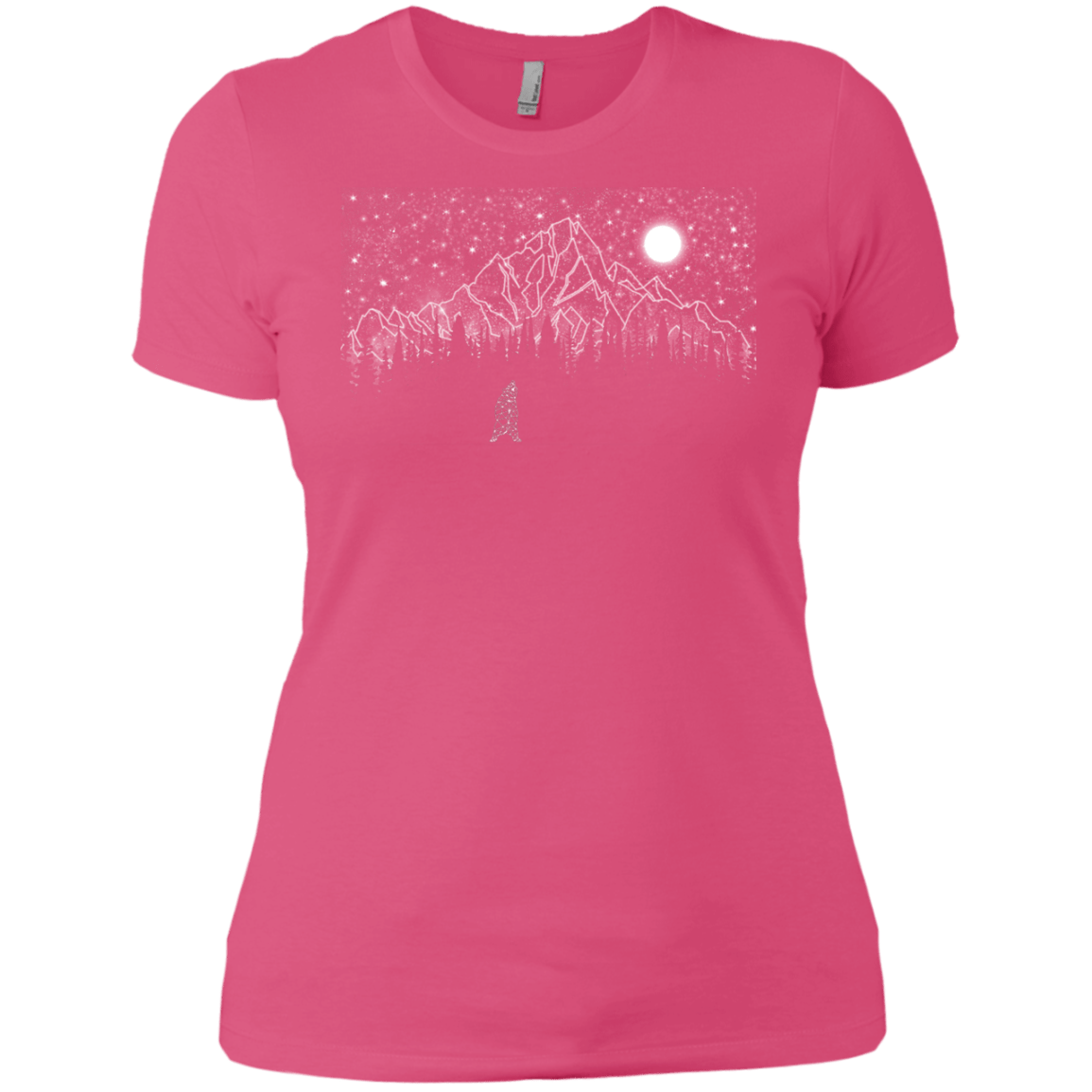 T-Shirts Hot Pink / X-Small Lurking in The Night Women's Premium T-Shirt