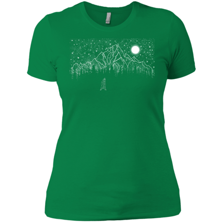 T-Shirts Kelly Green / X-Small Lurking in The Night Women's Premium T-Shirt
