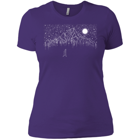 T-Shirts Purple Rush/ / X-Small Lurking in The Night Women's Premium T-Shirt