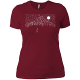 T-Shirts Scarlet / X-Small Lurking in The Night Women's Premium T-Shirt