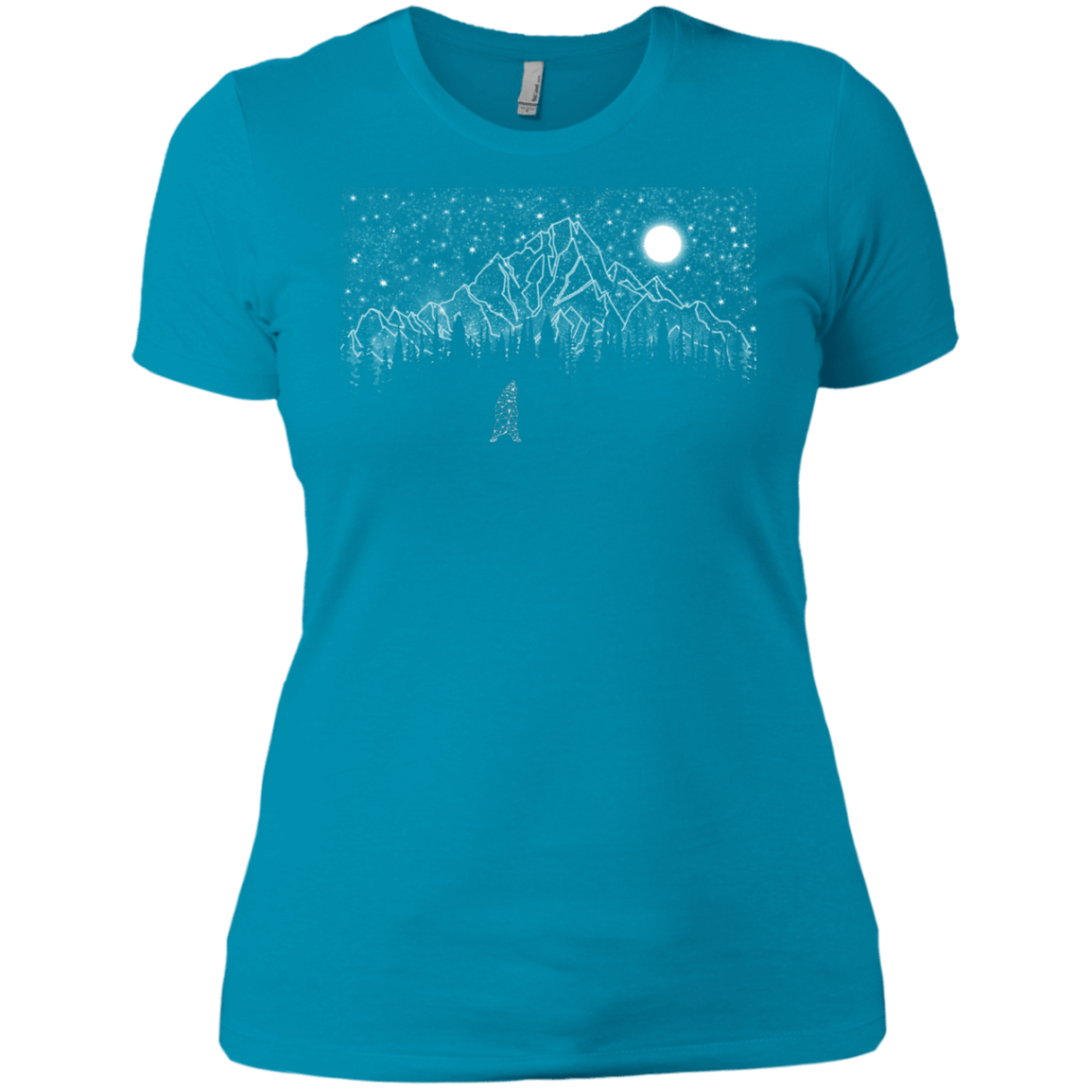 T-Shirts Turquoise / X-Small Lurking in The Night Women's Premium T-Shirt