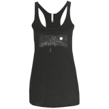 T-Shirts Vintage Black / X-Small Lurking in The Night Women's Triblend Racerback Tank