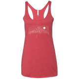 T-Shirts Vintage Red / X-Small Lurking in The Night Women's Triblend Racerback Tank