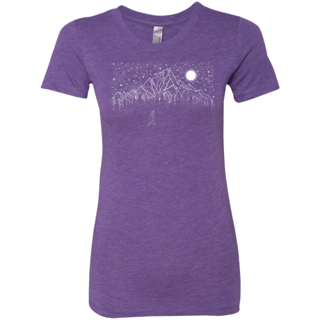 T-Shirts Purple Rush / S Lurking in The Night Women's Triblend T-Shirt