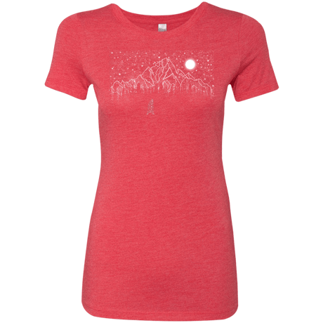 T-Shirts Vintage Red / S Lurking in The Night Women's Triblend T-Shirt