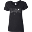 T-Shirts Black / S Lurking in The Night Women's V-Neck T-Shirt