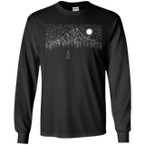 T-Shirts Black / YS Lurking in The Night Youth Long Sleeve T-Shirt