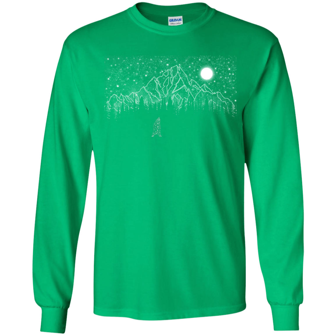 T-Shirts Irish Green / YS Lurking in The Night Youth Long Sleeve T-Shirt