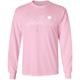 T-Shirts Light Pink / YS Lurking in The Night Youth Long Sleeve T-Shirt