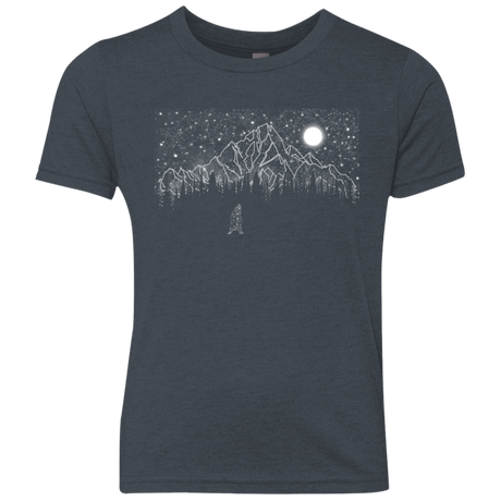 T-Shirts Vintage Navy / YXS Lurking in The Night Youth Triblend T-Shirt
