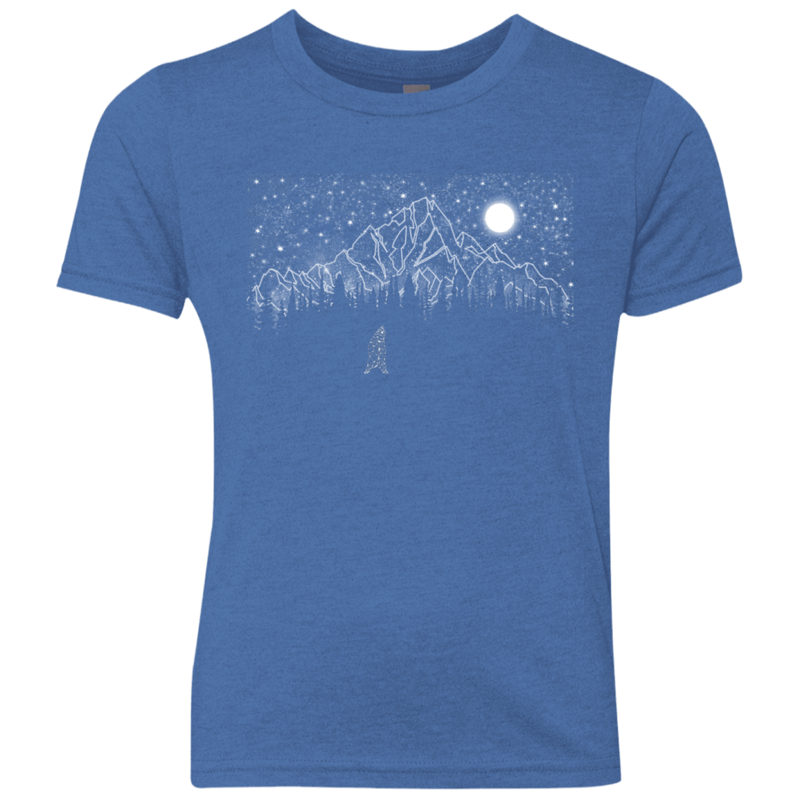 T-Shirts Vintage Royal / YXS Lurking in The Night Youth Triblend T-Shirt