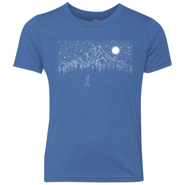 T-Shirts Vintage Royal / YXS Lurking in The Night Youth Triblend T-Shirt