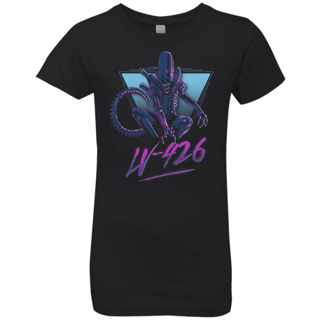 T-Shirts Black / YXS LV-426 Girls Premium T-Shirt