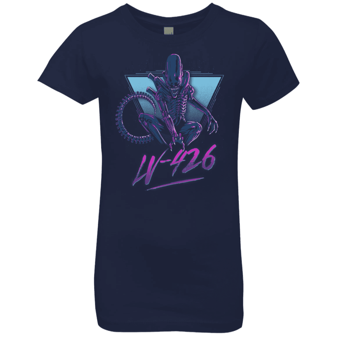T-Shirts Midnight Navy / YXS LV-426 Girls Premium T-Shirt