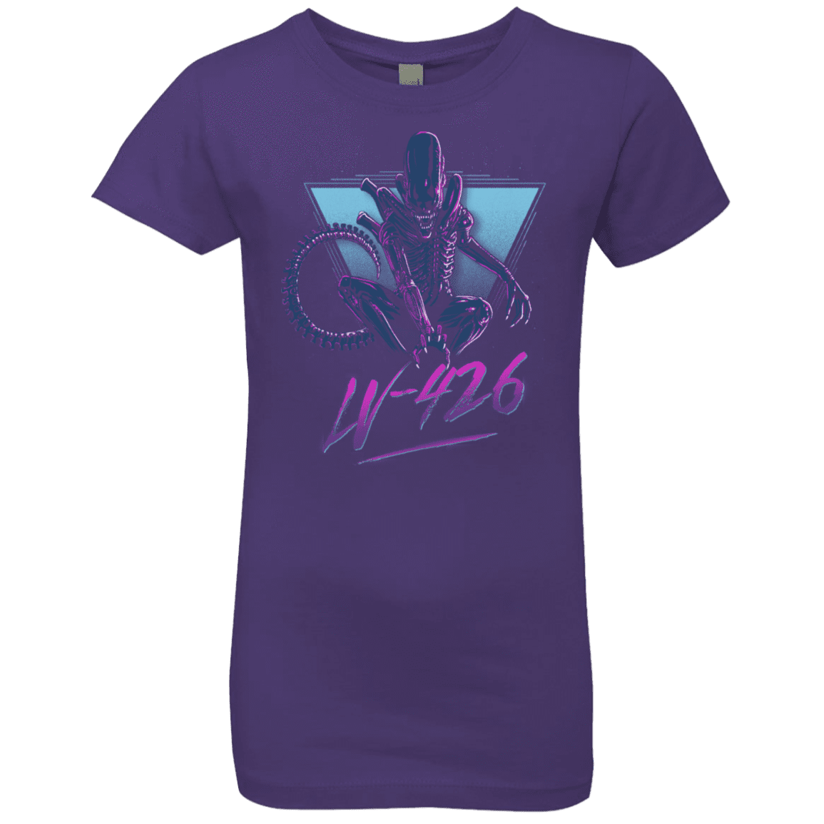 T-Shirts Purple Rush / YXS LV-426 Girls Premium T-Shirt