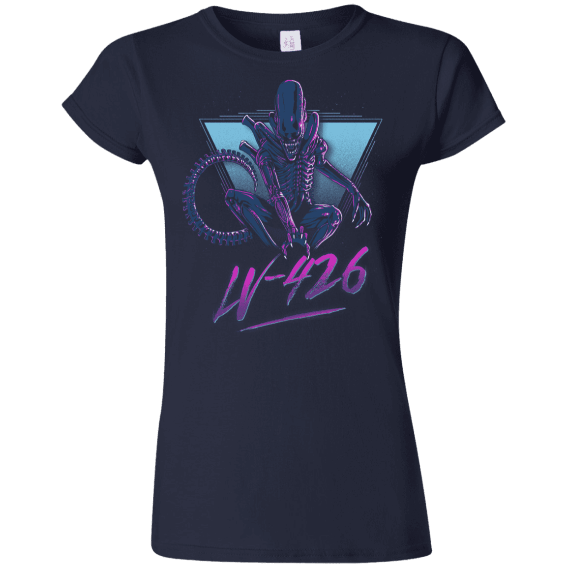 T-Shirts Navy / S LV-426 Junior Slimmer-Fit T-Shirt